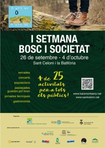 Setmana bosc i societat. Sector forestal, Sant Celoni. Baix Montseny i Montnegre