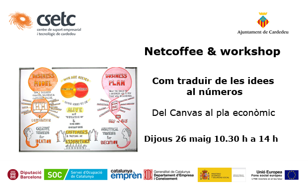 Netcoffee-and-workshop-2016-05-Del-Canvas-al-pla-economic-financer-E Bach