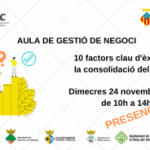 10 factors calu d’èxit per a la consolidació del negoci