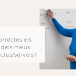 ¿Son correctos los precios de mis productos/servicios?