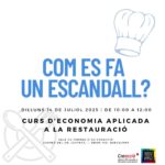 Com es fa un escandall? Curs d'economia aplicada a la restauració