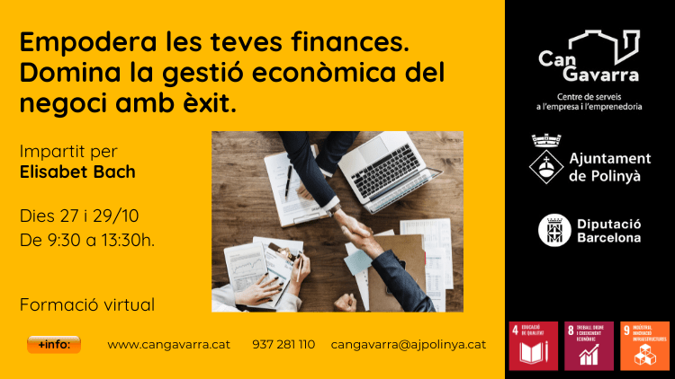Empodera les teves finances: domina la gestió econòmica del negoci amb èxit (Sessió 1)