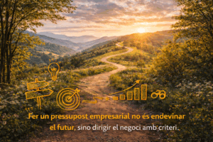 Pressupost empresarial com a eina per dirigir un negoci en funcionament